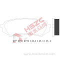FMSI D773 car ceramic brake pad for Toyota